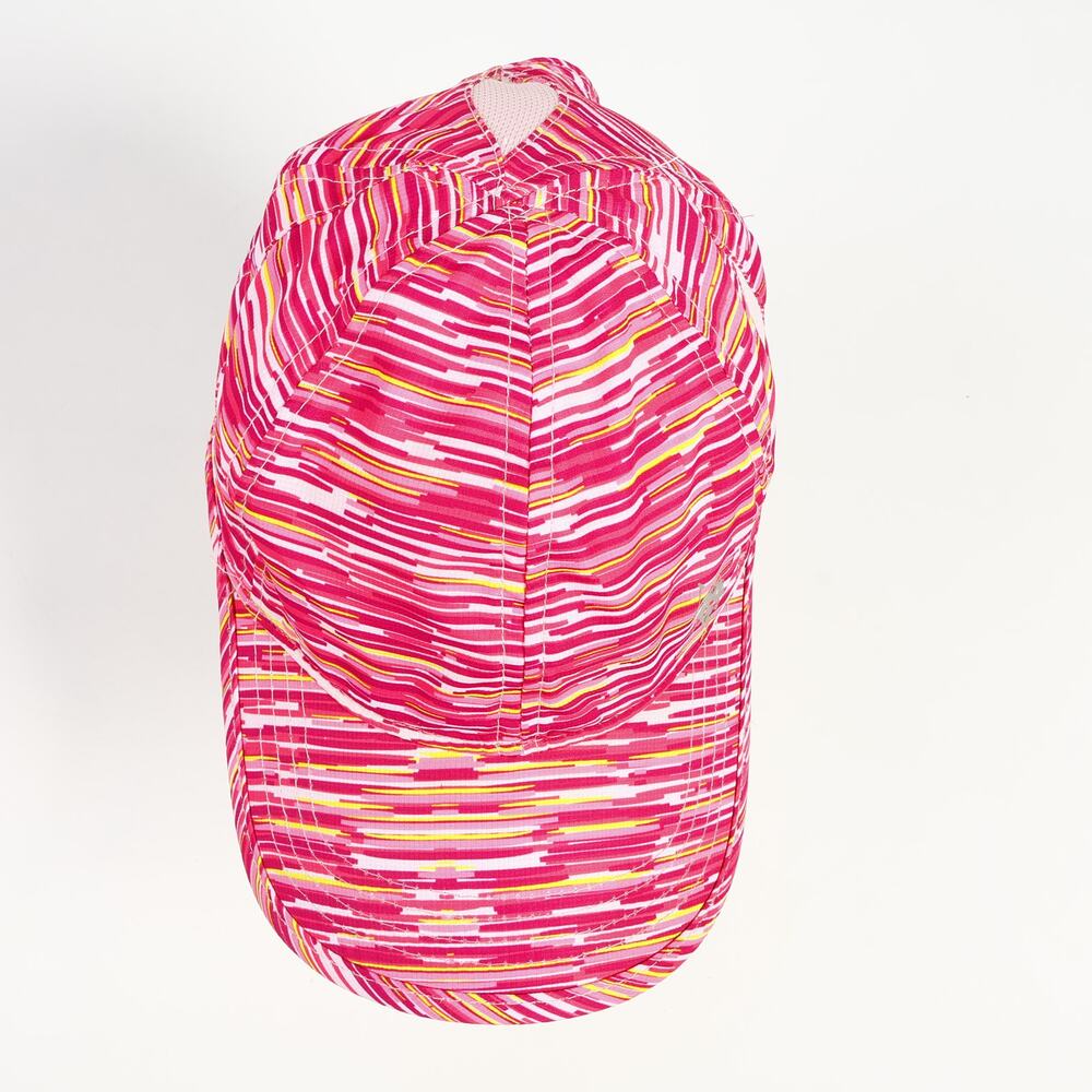 US Polo Assn Womens Athletic H&L Walking Running Biking Packable Hat Pink Multi - Picture 3 of 8